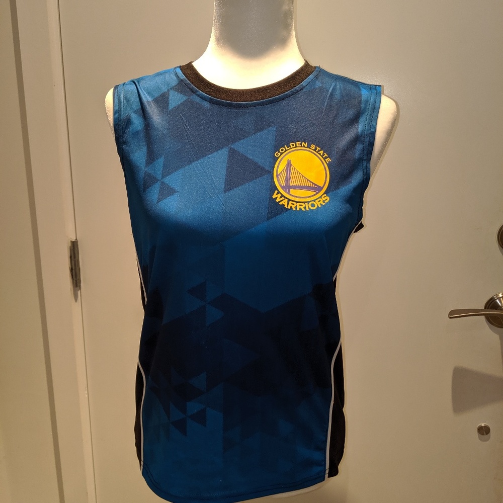 Warriors Sleeveless Basketball Top